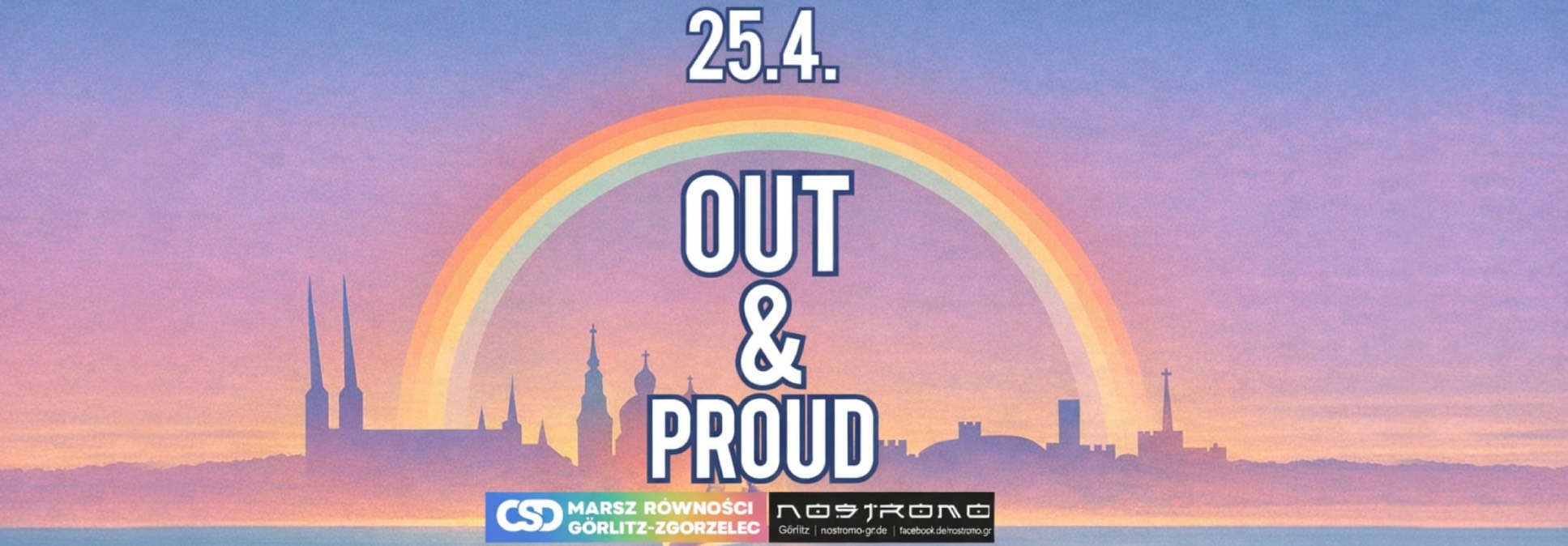 Banner Out & Proud Party